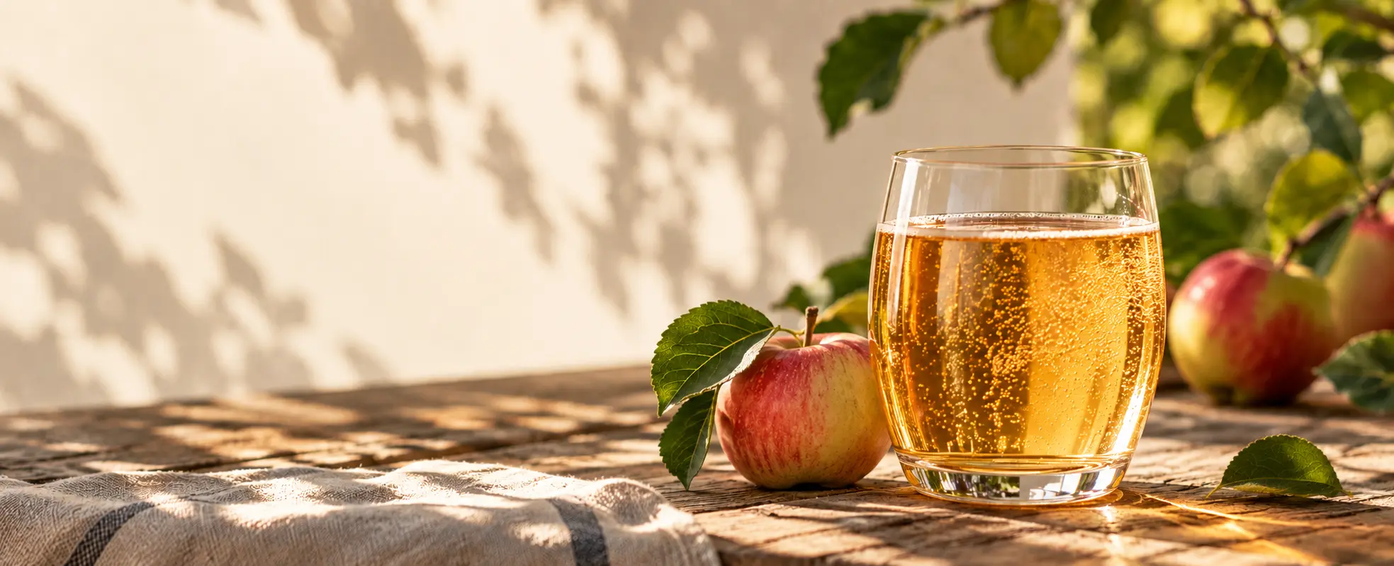 Cidre : combien de calories par verre, 25 cl et 33 cl ?